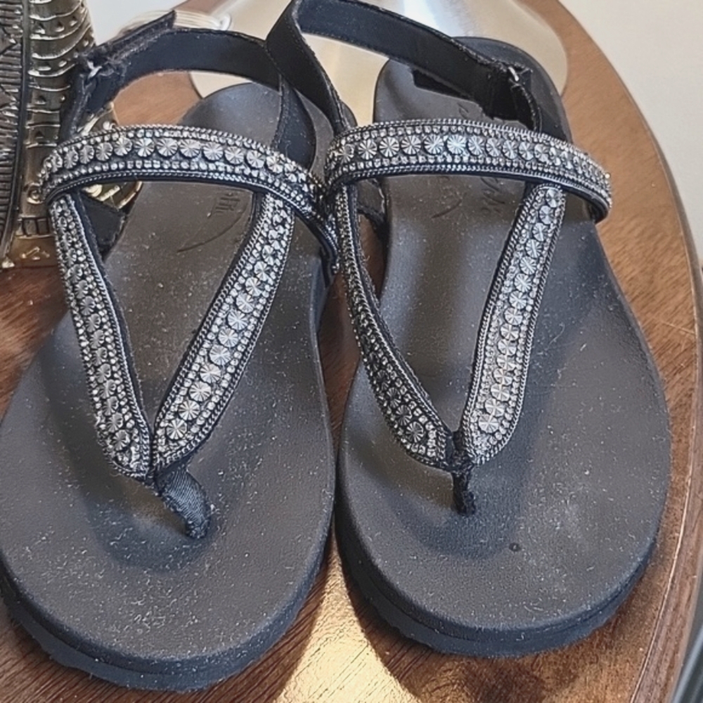 Skechers Arch Fit Black Sandals